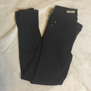 Black skinny AG Jeans